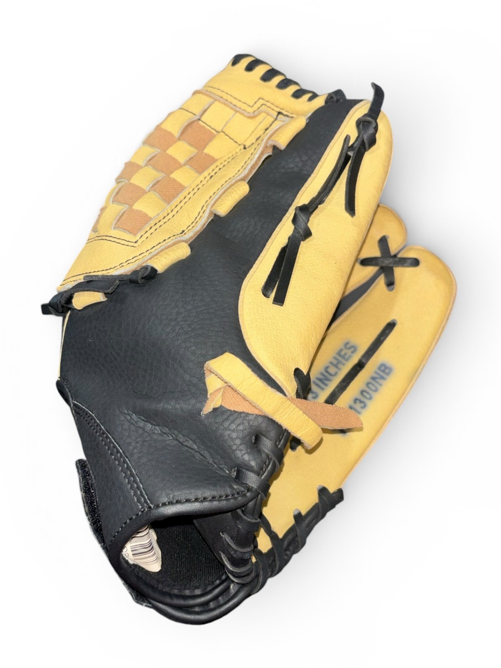 Adidas Baseball Glove 13 TR1300NB Softball Tan & Black Leather Right Hand Throw